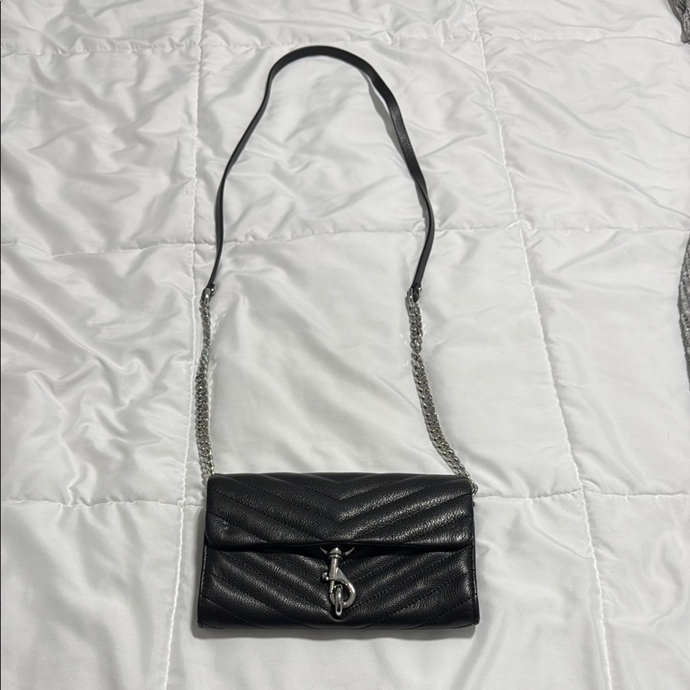 Rebecca Minkoff black crossbody bag. Excellent condition